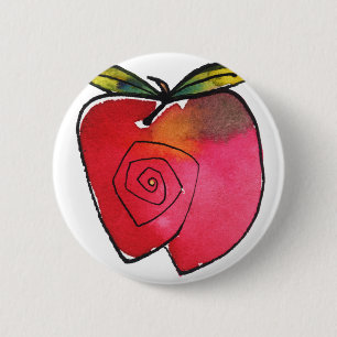 Launischer Knopf Apples Button