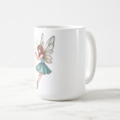 Launischer Magischer Feen-Aufkleber Kaffeetasse (VorderseiteRechts)