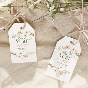 Launischer Märchengarten & Bows Brautparty Geschenkanhänger