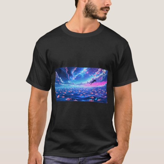 Launischer Ozean T-Shirt (Vorderseite)
