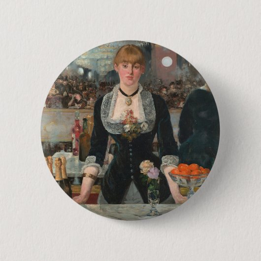 Launischer Pariser Barkellner Manet Ein Bar bei de Button (Vorderseite)