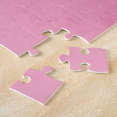 Launischer rosa Weihnachtsengel Puzzle (Seite)