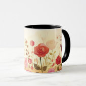 Launischer Rosengarten Tasse (VorderseiteRechts)