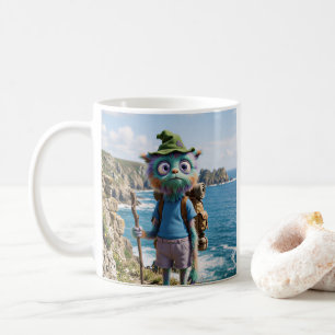 Launischer Süßer Fluffiger Wanderer Kaffeetasse