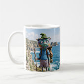 Launischer Süßer Fluffiger Wanderer Kaffeetasse (Links)