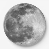 Launischer Vollmond Pappteller (Vorderseite)