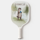 Launischer Waldotter Pickleball Schläger (Rückseite)