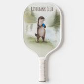 Launischer Waldotter Pickleball Schläger (Vorderseite)
