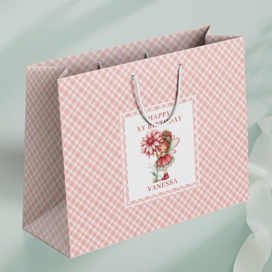 Launisches Feen-Mädchen Schamesröte-Blumen Geburts Große Geschenktüte