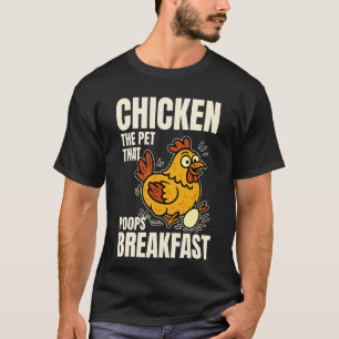 Launisches Huhn legt Ei Lustiger Bauernhof T-Shirt