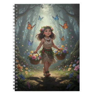 Launisches Mädchen Notizbuch Notizblock