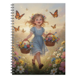 Launisches Mädchen Notizbuch Notizblock