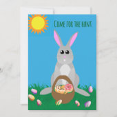 Launisches Ostern-Frühstück Einladung (Vorderseite)