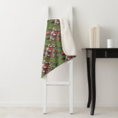 Launisches Patchwork-Weihnachts-Nussknacker-Trio Sherpadecke (Beispiel)