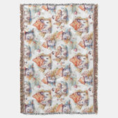 Launisches Pilzhaus-Muster (9) Decke (Vorderseite Vertikal)