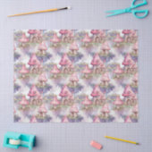 Launisches Pilzhäuschen-Muster (4) Seidenpapier (Basteln)
