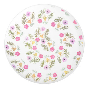 Launisches Rustikales Blumenprinzessin Mädchenzimm Keramikknauf