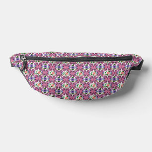 Launisches Vogelfloralmuster Bauchtasche