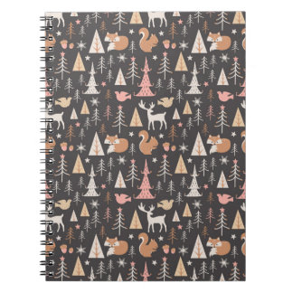 Launisches Waldtier Notizbuch Notizblock