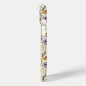 Launisches Wildblumen-Nahtloses Muster Case-Mate iPhone Hülle (Rückseite / Links)