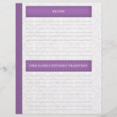 Laura Grstattdessen - Lila Grey Damask Rezepte (Rückseite)