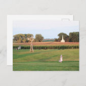 Laura Ingalls Wilder Family Homestead in DeSmet SD Postkarte (Vorne/Hinten)