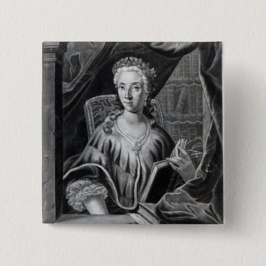 Laura Maria Caterina Bassi Button (Vorderseite)