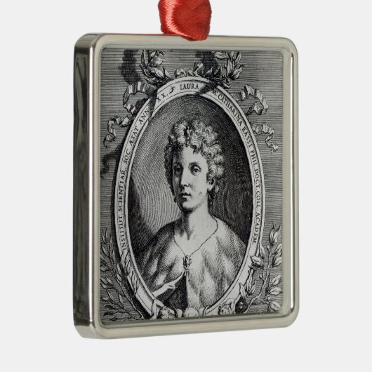 Laura Maria Caterina Bassi Ornament Aus Metall (Rechts)