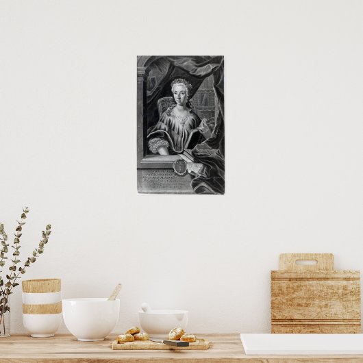Laura Maria Caterina Bassi Poster (Küche)