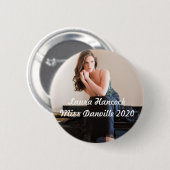 Laura Miss Danville Button (Vorne & Hinten)