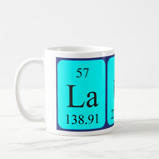 Laura Periodenname Tasse (Links)
