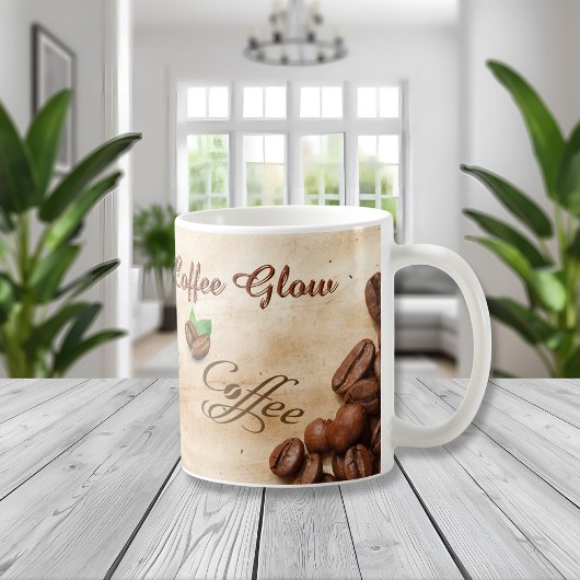 Laura’s Cozy Coffee Glow Mug Design Kaffeetasse