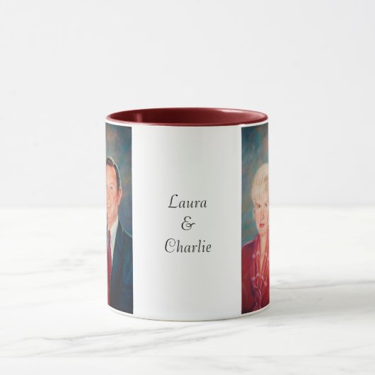 Laura u. Charlie Tasse (Zentrum)