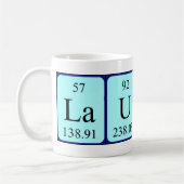 Laurane Periodenname Tasse (Links)
