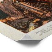 Laurant Magician Illusionist VAUDEVILLE Poster (Ecke)