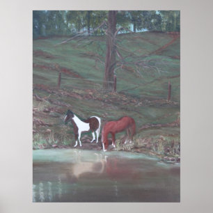 Lauras Bauernhof Poster