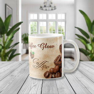 Lauras Cozy Coffee Glow Tassendesign Kaffeetasse