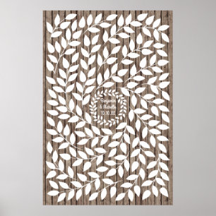 Laurel - 200 Signature Guest Book Alternative Poster
