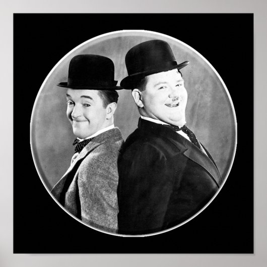 LAUREL AND HARDY Stan Laurel und Oliver Hardy in t Poster (Vorne)