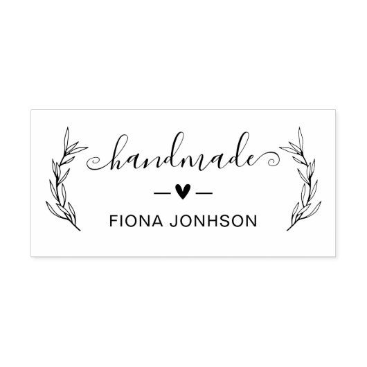 Laurel Blätter kreieren Ihre eigene Handarbeit Permastempel (Design)