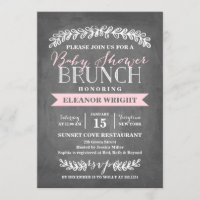 Laurel Brunch | Einladung der Babydusche