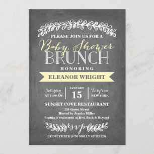 Laurel Brunch  Einladung zur Kinderdusche