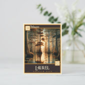 Laurel, Delaware | Vintage Postkarte (Stehend Vorderseite)