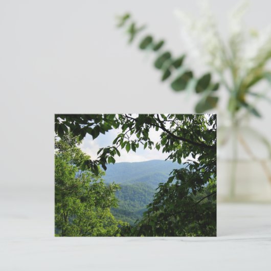 Laurel Falls Postkarte (Stehend Vorderseite)