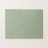 Laurel Green Solid Color Puzzle (Horizontal)