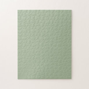 Laurel Green Solid Color Puzzle