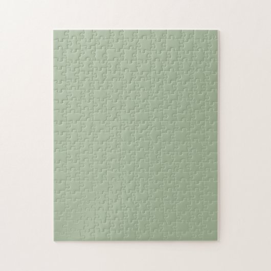 Laurel Green Solid Color Puzzle (Vertikal)