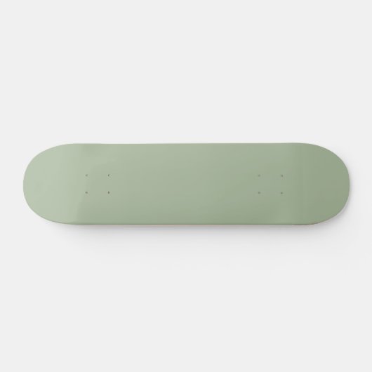 Laurel Green Solid Color Skateboard (Horizontal)