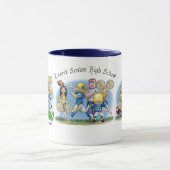 Laurel High School Spirit Erinnerungen Tasse (Zentrum)