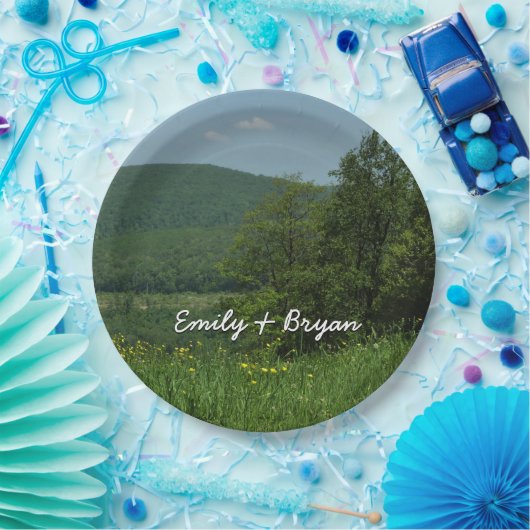 Laurel Highlands Pennsylvania Sommerfotografie Pappteller (Party)